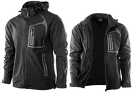 Kurtki męskie - Kurtka Softshell Hi-tec Nils Męska z Kapturem Wodoodporna Membrana 10000 M - miniaturka - grafika 1