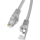 Patchcordy - Lanberg Patchcord RJ45 cat.6 FTP 15m szary - miniaturka - grafika 1