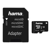 Karty pamięci - Hama 00213117 pamięć flash 256 GB MicroSDXC UHS-I Klasa 10 - miniaturka - grafika 1