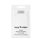 Maseczki do twarzy - Ziaja Kozie Mleko maseczka nawilżająca 7ml - miniaturka - grafika 1