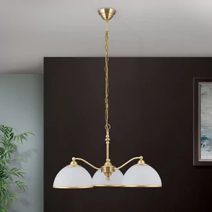 Żyrandol Old Lamp zawieszenie łańcuchowe, 3-pkt. - Lampy sufitowe - miniaturka - grafika 1