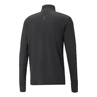 Koszulki męskie - PUMA Run Favorite 1/4 zamek błyskawiczny M Puma czarny - miniaturka - grafika 1