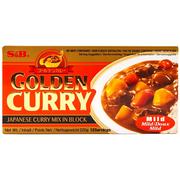 Kuchnie świata - S&B Golden Curry Mild (łagodne) 220g - S&B - danie w 30 min 1734-uniw - miniaturka - grafika 1