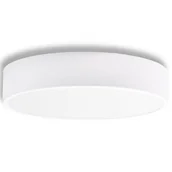 Lampy sufitowe - Euluna Lampa sufitowa Cleo 400, czujnik, 40 cm biała - miniaturka - grafika 1