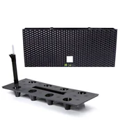 Donice - Donica skrzynka wkład nawadniający 25x60x24 cm antracytowy - miniaturka - grafika 1