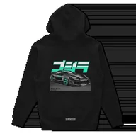 Bluzy męskie - Czarna bluza z kapturem Nissan Skyline 35GT-RR-3XL - miniaturka - grafika 1