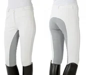 Bryczesy - Pfiff Bryczesy konkursowe młodzieżowe - biały/szary - miniaturka - grafika 1