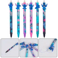 Długopisy - DISNEY Stitch Długopis żelowy z losowym wzorem, długopis ścieralny automatyczny, niebieski tusz, biurowy, szkolny 0,5mm - miniaturka - grafika 1