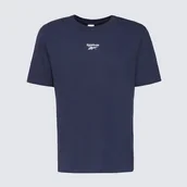 Koszulki męskie - REEBOK T-SHIRT MITCHAM FRNT BK LOGO CREW NECK - Reebok - miniaturka - grafika 1