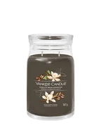 Świece - Yankee Candle Świeca zapachowa "Vanilla Bean Espresso" - 567 g - miniaturka - grafika 1