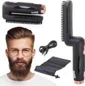 Kosmetyki i akcesoria do pielęgnacji brody - Verk Prostownica grzebień do brody i włosów szczotka Prostownica grzebień do brody i włosów szczotka - miniaturka - grafika 1