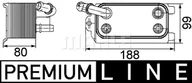 Układ napędowy - akcesoria - Chłodnica oleju, automatyczna przekładnia Mahle CLC 72 000P - miniaturka - grafika 1