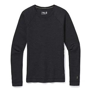 Smartwool Damskie Merino 250 Baselayer Crew Boxed Termiczne topy, węgiel drzewny wrzos, S - Koszulki i topy damskie - miniaturka - grafika 1