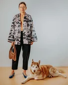 Kurtki damskie - Haust Kimono - miniaturka - grafika 1