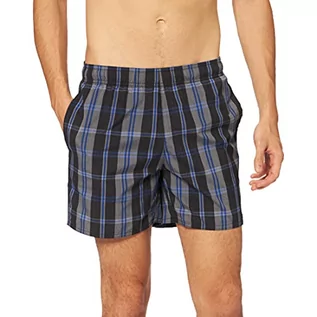 Kąpielówki męskie - adidas Check Print Swim Shorts DY6400 Męskie - grafika 1