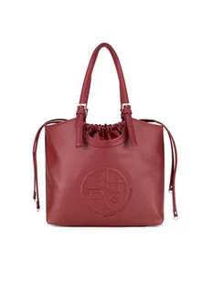 Beverly Hills Polo Club Torebka BHPC-K-040-06 Czerwony - Torebki damskie - miniaturka - grafika 1