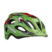 Kaski rowerowe - Lazer, Kask rowerowy, P'Nut Dragon Green + siatka, zielony, rozmiar M - miniaturka - grafika 1