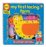 Klocki - ALEX A1457M Nauka nawlekania - FARMA - miniaturka - grafika 1