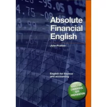 Delta Publishing Absolute Financial English B2-C1. Coursebook with Audio CD praca zbiorowa - Książki do nauki języka angielskiego - miniaturka - grafika 1