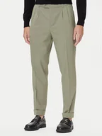 Spodnie męskie - BOSS Spodnie materiałowe C-Perin-DPL 50545822 Zielony Tapered Fit - miniaturka - grafika 1