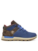 Buty dla chłopców - Timberland Trzewiki Mid Lace UP SneakerTB0A6AG5EP21 Brązowy - miniaturka - grafika 1