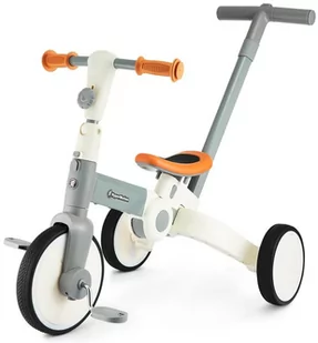 HyperMotion Tobi Rocket - rowerek trójkołowy, biegowy, jeździk, pchacz - 5w1 Gray - Rowerki biegowe - miniaturka - grafika 1