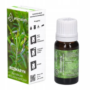 OLEJEK ETERYCZNY ROZMARYN BAKTERIOBÓJCZY ZMĘCZENIE - Aromaterapia - miniaturka - grafika 1