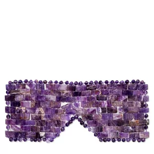 Crystallove Crystallove Maska na Twarz i Ciało z Ametystu Maseczka redukuje cienie i opuchliznę wokół oczu 1 szt. - Rollery do masażu - miniaturka - grafika 1