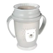 Kubki dla dzieci - Canpol babies Lovi, Buddy Bear, Kubek 360° Junior, 250 ml - miniaturka - grafika 1