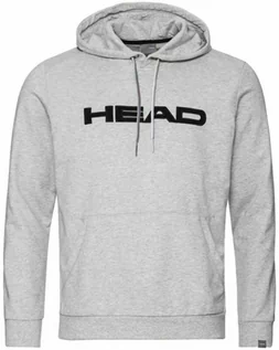 Bluzy sportowe męskie - Head Club Byron Hoodie M grey melange / black 2021 - grafika 1