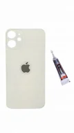 Części serwisowe do telefonów - OEM Panel tylny biały do iPhone 12 Big Hole szkło klapka baterii plecki - miniaturka - grafika 1