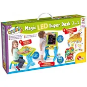 Tablice dla dzieci - Dante Magiczne biurko + tablica 3w1 72415 CAROTINA - miniaturka - grafika 1