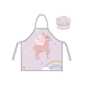 Śliniaki i fartuszki - Fartuszek Ochronny Kuchenny Unicorn Jednorożec - miniaturka - grafika 1