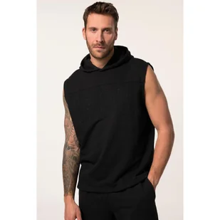 Męska Bluza z kapturem fitness Belly Fit bez rękawów kaptur szybkoschnąca - Bluzy sportowe męskie - miniaturka - grafika 1