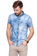 Koszule męskie - Lee, Koszula męska, Button Down Shirt Daylight Blaze L886Pgrs, rozmiar M - miniaturka - grafika 1