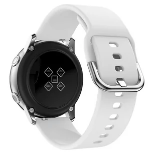Opaska Pasek Bransoleta Gearband Samsung Watch 46Mm 3 45Mm Gear S3 Huawei Watch Gt Gt2 2E Pro Gt3 Amazfit Gtr 2 2E Garmin Venu 2 Vivoavtive 4 Biała - Akcesoria do smartwatchy - miniaturka - grafika 1