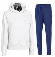 Spodnie sportowe damskie - 4F DAMSKI DRES BAWEĹNA KOMPLET BLUZA SPODNIE / rozm M - miniaturka - grafika 1