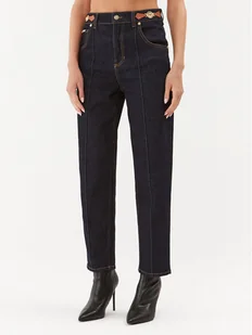 Just Cavalli Jeansy 75PAB5TB Niebieski Boyfriend Fit - Spodnie damskie - miniaturka - grafika 1
