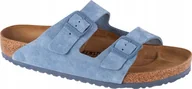 Klapki i japonki męskie - Birkenstock Birkenstock Arizona LEVE 1026729 Niebieskie 47 - miniaturka - grafika 1