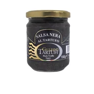 Majonezy i dressingi - Pasta truflowa z czarnej trufli 5%, 180 g (Salsa Tartufata nera) - miniaturka - grafika 1
