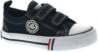Buty dla chłopców - Trampki dziecięce na wiosnę do szkoły American Club LH 35 Granatowe - miniaturka - grafika 1