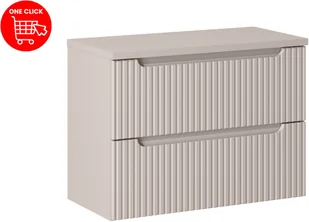 Zestaw meblowy 80cm z blatem - Meble łazienkowe - miniaturka - grafika 1