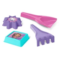 Zabawki do piasku - Universal łopatka i grabki 2 foremki Iml mix - miniaturka - grafika 1