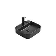 Umywalki - Mexen Sofia umywalka nablatowa 45 x 40 cm, czarna mat - 22154585 - miniaturka - grafika 1