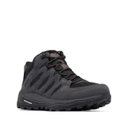 Buty trekkingowe męskie - Męskie buty trekkingowe Columbia Redmond IV Mid WP black/mountain red - 42 - miniaturka - grafika 1