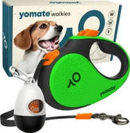 Smycze dla psów - Yomate YOMATE! SMYCZ AUTOMATYCZNA DLA ŚREDNIEGO PSA DO 25KG ZWIJANA + POJEMNIK - miniaturka - grafika 1