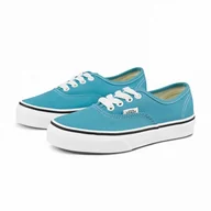 Buty dla dziewczynek - Buty dziecięce Vans Authentic trampki turkusowe -30,5 - miniaturka - grafika 1