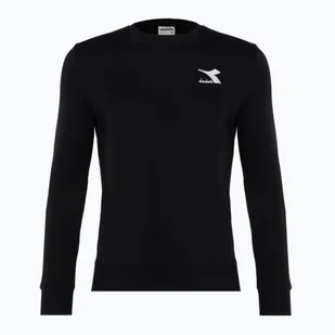 Bluza męska Diadora Sweatshirt Crew Core nero - Bluzy męskie - miniaturka - grafika 1