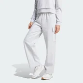 Spodnie damskie - Spodnie Essentials Linear Fleece Cargo - Adidas - miniaturka - grafika 1