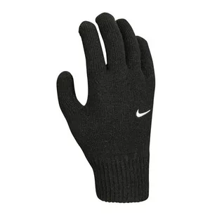 Nike Swoosh Knit Gloves 2.0 rękawiczki zimowe 010 : Rozmiar - L / XL - Rękawiczki - miniaturka - grafika 1